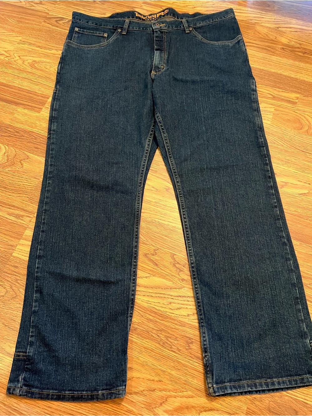 Timberland PRO Men's Relaxed Dark Blue Jeans
